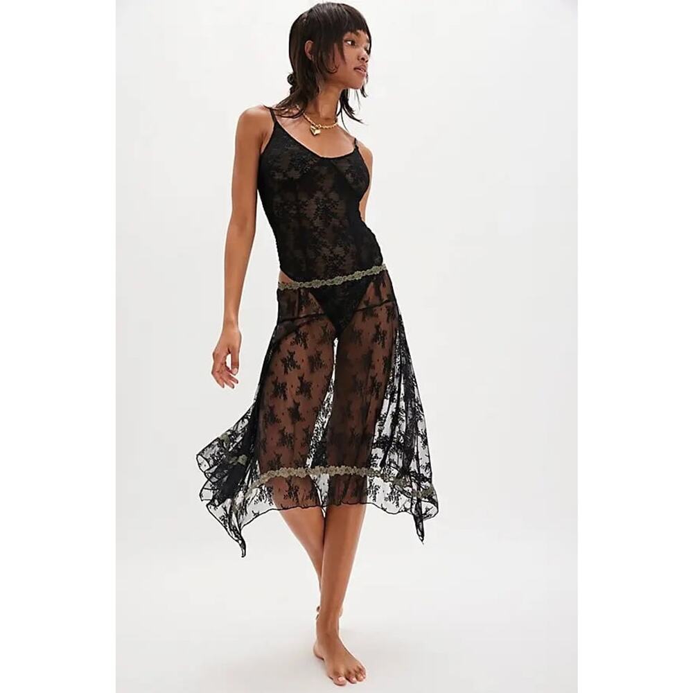Free People Lady Lux Half Slip Skirt XS